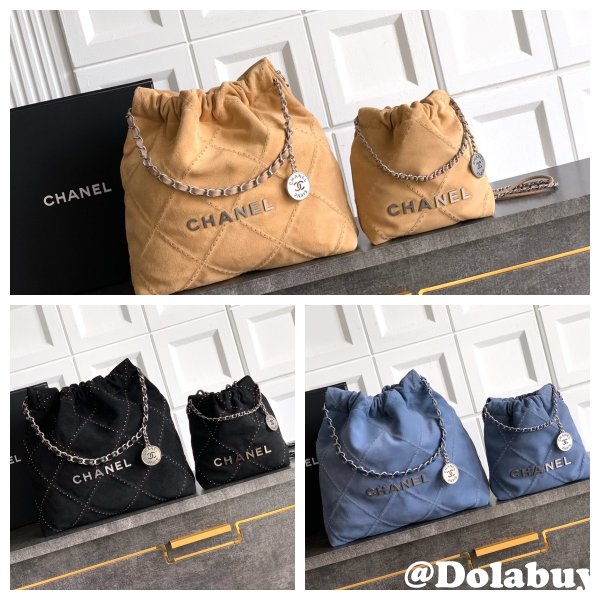 Luxury Best CC 25S Suede 22bag