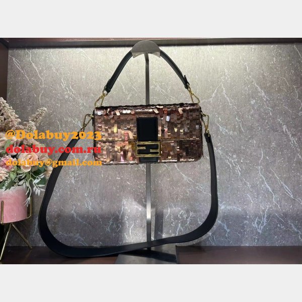 whloesale Fendi Sequin Baguette Bag