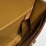 Fashion Hermes handmade Stiching Constance Elan Bag 24cm