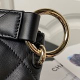 High Quality Hobo AS4347 Replica Designer Black Handbags