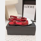 CC Flat Calf Leather Slingbacks Shoes