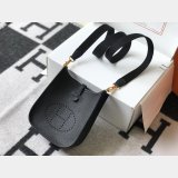 Hermes Mini Evelyne Bag Togo Leather 17CM