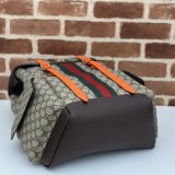 Gucci GG Supreme Ophidia Inspired Backpack 7 Star 598140 Straps