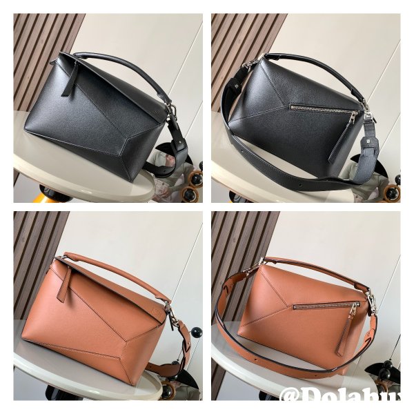 Best Replica Loewe Puzzle Medium Bag In Classic Calfskin 29CM