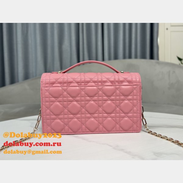 Luxury MISS DIOR LAMBSKIN 9212 Fashion LADY BAG