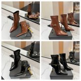 Saint Laurent Lee Ankle Boots