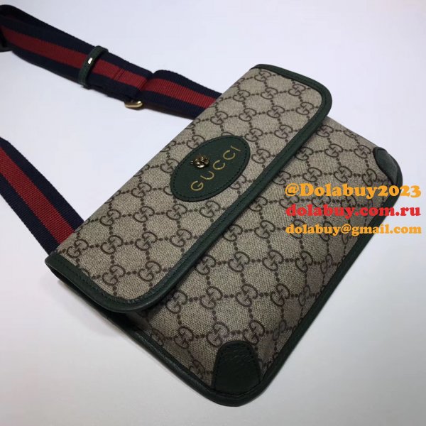 Designer Gucci Neo Vintage GG Supreme belt Replica 493930 bag