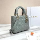 Fashion Christian Dior Lady Dior Top Quality 24CM Fake Bag