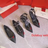 Best valentino replica sneakers heels flats Black Shoes