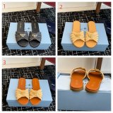 Prada Crochet slide sandals for Women