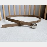 Top Loewe Smooth Calf Pebble Belt