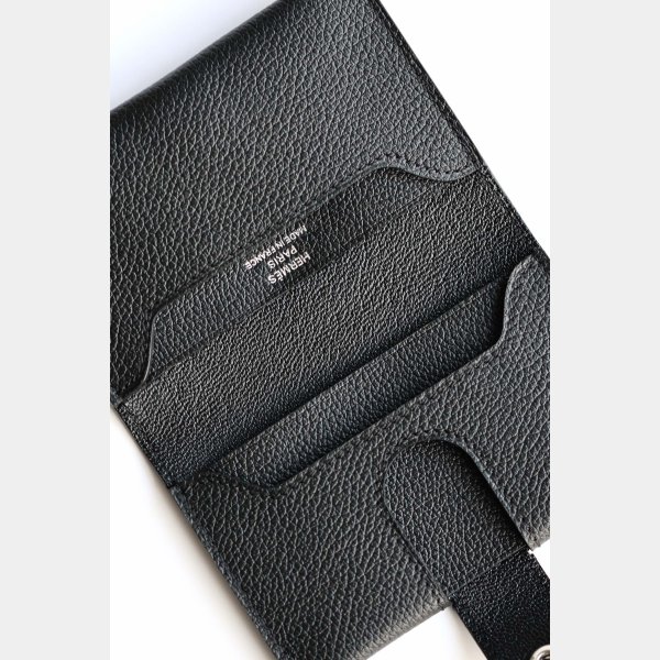 Hermes Evergrain R.M.S Passport Holder