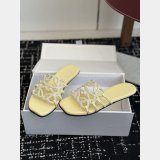 Best Loewe Petal Anagram Rhinestone Suede Slide