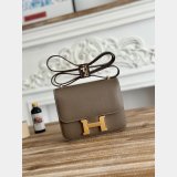 High Quality Hermes handmade Stiching Constance Bag 18CM
