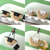 High Quality Large Tote Shopping Braided Straw AS5951 & AS5952 Bag