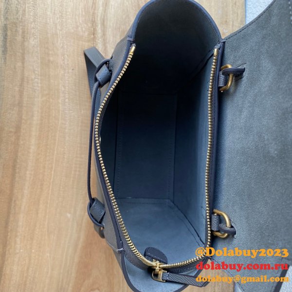 Designer 2024 Best High Quality Celine Catfish Bun Replica Belt Bag