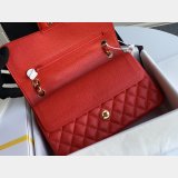 Wholesale Perfect CC Flap Caviar Leather Handbag 25cm