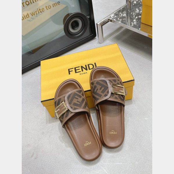 Cheap Fendi Reflections Knockoff Sandals Shoes On Sale