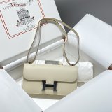 Designer Hermes handmade Stiching Constance Elan Bag 24cm