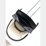Large Loewe  Amazona 180 bag in croco calfskin
