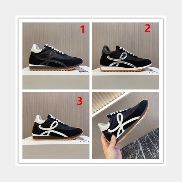 Wholesale Designer Loewe Flow Runner In Nylon And Suede