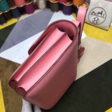 Hermes Constance Bag 23cm Epsom Leather Pink