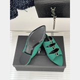 Top Quality YSL EMILIE mules in satin crepe Flat
