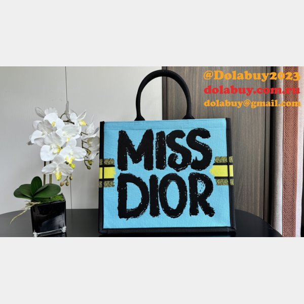 7 Star Cheap Miss Dior Allover book tote Fashion bag