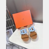 Inspired Hermes Wedge High Heel Sandals