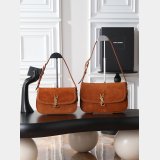 SAINT LAURENT Solferino Suede Bag 832330/832332