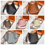 Hemers Evelyne Small Togo Leather 23cm