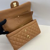 AAA+ Quality FLAP CC Handbag Caviar Leather 25CM