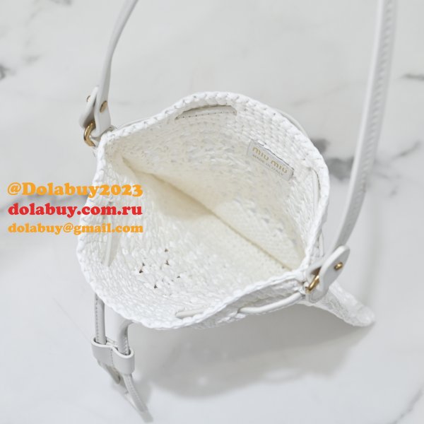 Top Quality MIUMIU Lucky Woven Bag 5ND016