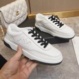 1:1 Mirror chane women Calf leather sneaker