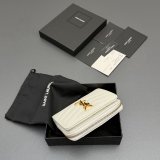 CASSANDRE MATELASSE compact zip-around wallet