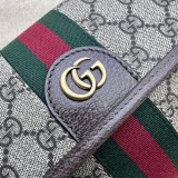 Ophidia GG Perfect Gucci 752597 Belt Ebony Supreme Replica Bag