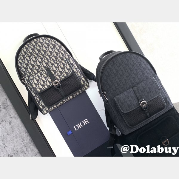 Luxury men Duplicate dior Oblique backpack