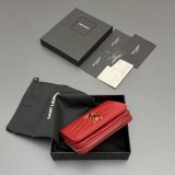 CASSANDRE MATELASSE compact zip-around wallet
