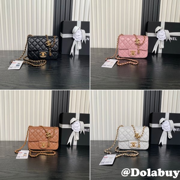 High Quality Mini AAA+ AS5758 Shiny Flap Bags