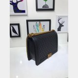 AAA+ Le Boy large Best Black Bags Caviar 30cm