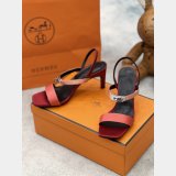 Perfect Summer Hermes Oran Sandals Slippers Heel Replica Shoes