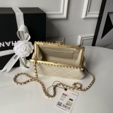 Top Quality Clutch Pearly Lambskin AS5912 Bag