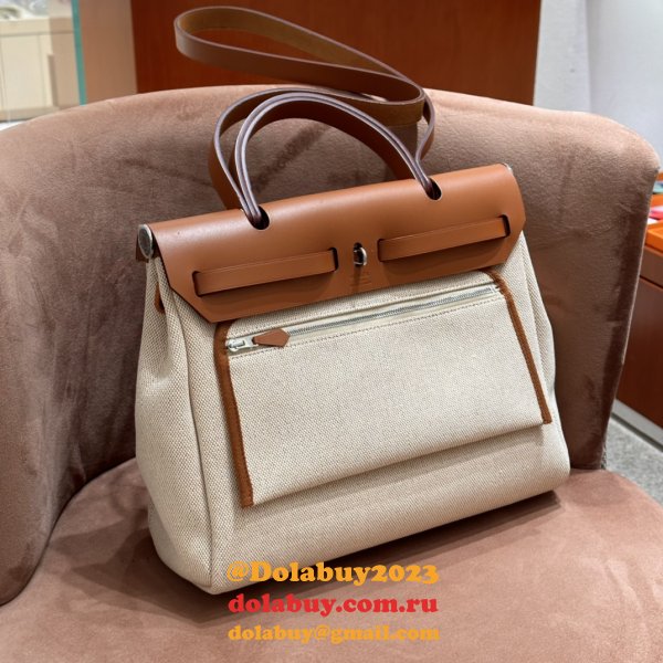 Replica Hermes Herbag Cabine Zip 31CM Pig-Nose Online Dolabuy Bags