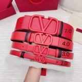 Wholesale Replica Valentino Black/Red Belts