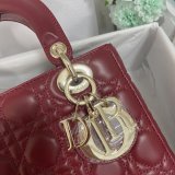 Perfect DIOR lady lambskin 20CM HANDBAG Inspired