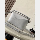 Top Quality Loewe Mini Puzzle Calf Leather Handbag 18cm