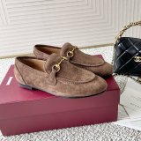 Gucci women suede Jordaan loafer