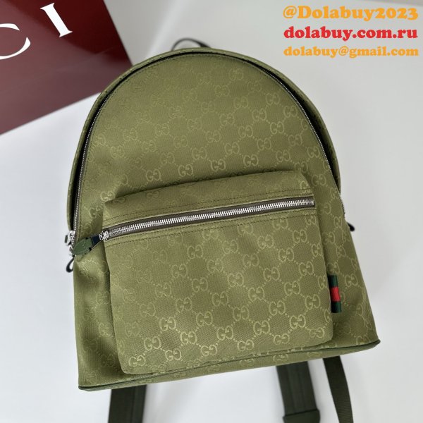Knockoff 834464 Gucci GG Canvas Medium Backpack Bag