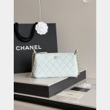 Luxury AS4704 Caviar Quilted Purse Clutch Bag