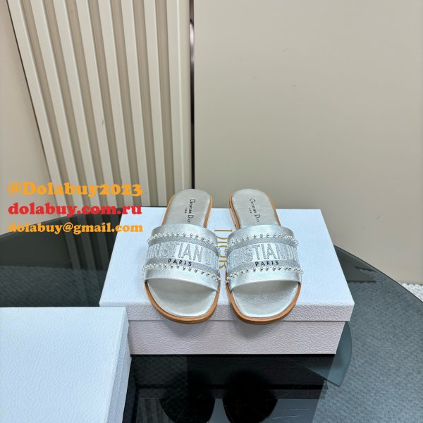 7 Star Dior Dway Slide Women Slippers